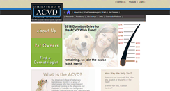 Desktop Screenshot of acvd.org