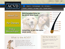 Tablet Screenshot of acvd.org